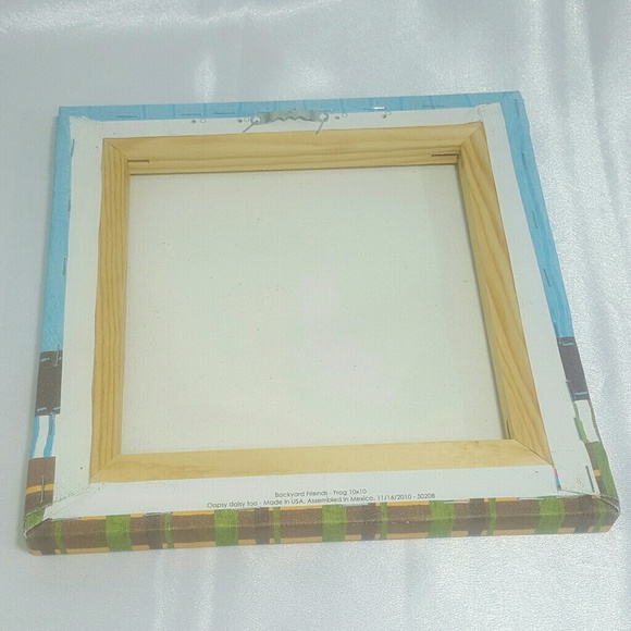 Oopsy Daisy Art ~ Backyard Friends- Frog - Picture 6 of 7